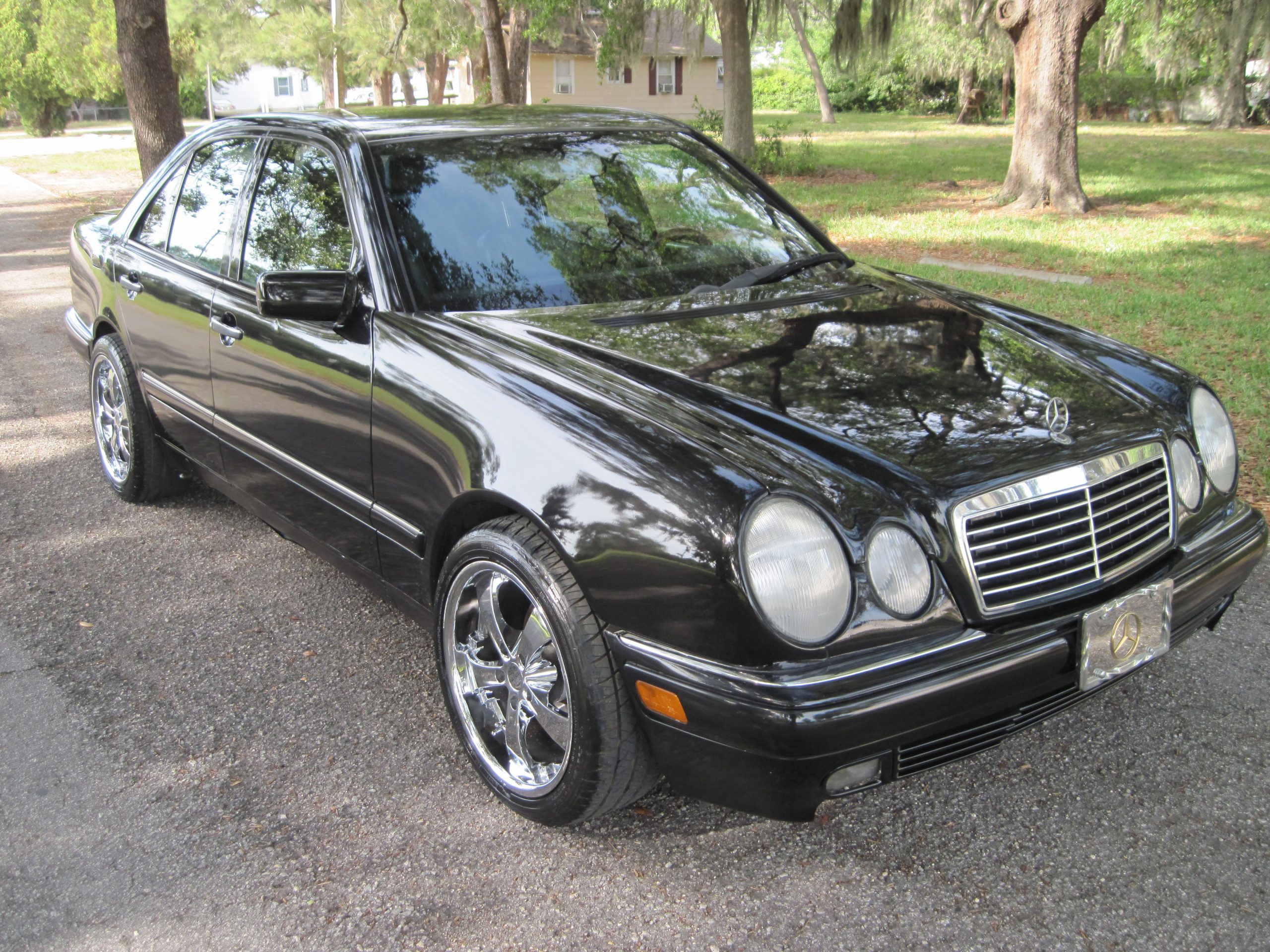 Car exterior image after detailing  